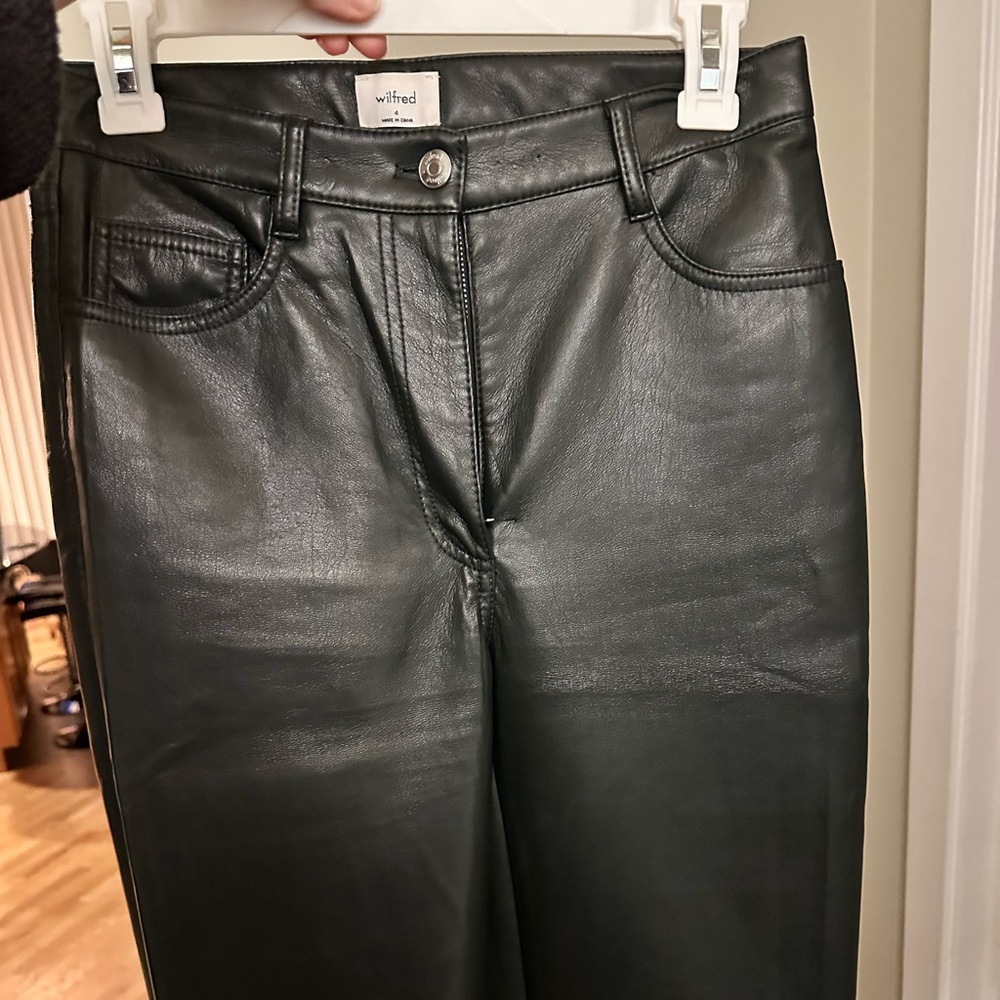 Aritzia Melina leather pants